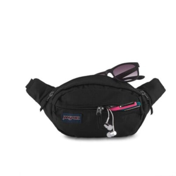 Jansport Bum bag Fanny pack fifth avenue 2.5L black New with tags! - Picture 2 of 14